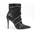 Cecconello - Bota Couro Preto Metais Espiral - Imagem 1