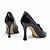 Cecconello - Scarpin Verniz Glossy Couro Preto - Imagem 2