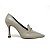 Cecconello - Scarpin Venetto Glossy Couro Vanilla - Imagem 1