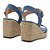 Offline - Sandalia Anabella Indigo Jeans bico Quadrado - Imagem 3