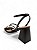 Offline - Sandalia Salto Bloco com tiras strass - Imagem 3