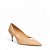 Carrano - Scarpin Valentina Salto fino medio Couro Bege   Crema 439012 Cab0144 - Imagem 2