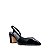 Carrano - Sandalia Scarpin Slingback Cap Toe Couro Preto - Imagem 2