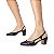 Carrano - Sandalia Scarpin Slingback Cap Toe Couro Preto - Imagem 5