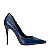 Carrano - Scarpin Loretta Salto Alto Couro Midnight - Imagem 1