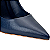 Carrano - Scarpin Loretta Salto Alto Couro Midnight - Imagem 4