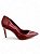 Carrano - Scarpin Beatriz Salto Fino Couro Verniz Vinho Syrah - Imagem 2