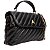 Carrano - Bolsa Tiracolo Liza Media Couro Preto - Imagem 3