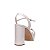 Carrano - Sandalia Plataforma Multi Tiras Couro Off White Lait - Imagem 3