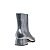 Carrano - Bota Classic Cap Toe Couro Metalizado Silver - Imagem 3