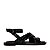 Carrano - Sandalia Flat Studs Couro Preto - Imagem 1