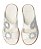Carrano - Sandalia Flat Papete Couro Branco - Imagem 4