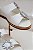 Carrano - Sandalia Flat Papete Couro Branco - Imagem 9