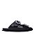 Carrano - Sandalia Flat Papete Couro Preto - Imagem 1