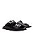 Carrano - Sandalia Flat Papete Couro Preto - Imagem 2