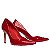 Carrano - Scarpin Beatriz Fancy Salto Alto Fino em Couro True Red - Imagem 2