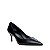 Carrano -Scarpin Valentina Salto Fino Salto Fino Baixo Couro Preto - Imagem 2