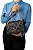 Carrano - Bolsa Iconic Flap Media Couro Preto - Imagem 5