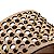 Carrano - Flat Tela Crystal Couro Suede Dourado - Imagem 4