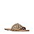 Carrano - Flat Tela Crystal Couro Suede Dourado - Imagem 2