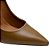 Carrano - Scarpin Loretta Salto Fino Couro Marrom Honey - Imagem 4
