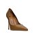 Carrano - Scarpin Loretta Salto Fino Couro Marrom Honey - Imagem 2