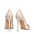 Carrano - Sacarpin Loretta Salto Fino Couro Off White Lait - Imagem 3
