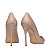 Carrano - Scarpin Loretta Salto Fino Couro Bege Bella - Imagem 3