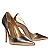 Carrano - Scarpin Loretta Salto Fino Couro Dourado - Imagem 2