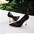 Carrano - Scarpin Salto Drop Alto Couro Preto - Imagem 6