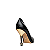 Carrano - Scarpin Salto Drop Alto Couro Preto - Imagem 3