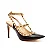 Cecconello - Scarpin Slingback Verniz Preto Salto Alto - Imagem 2