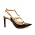 Cecconello - Scarpin Slingback Verniz Preto Salto Alto - Imagem 1