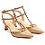 Cecconello - Scarpin Slingback Couro Glossy Light Tan - Imagem 2