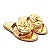 Cecconello - Sandalia Flat Couro Flor Ouro - Imagem 4