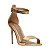 Carrano - Sandalia Glam Salto Fino Couro Metalizada Gold - Imagem 2