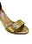 Carrano - Sandalia Glam Salto Fino Couro Metalizada Gold - Imagem 4