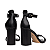Carrano - Sandalia Classic Salto Bloco Couro Preto - Imagem 3