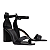 Carrano - Sandalia Classic Salto Bloco Couro Preto - Imagem 2