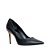 Carrano - Scarpin Beatriz Salto Fino em Couro Mestiço Preto - Imagem 2