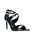 Carrano - Sandalia Shine Buckle Salto Fino Couro Verniz Preto - Imagem 2