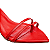 Carrano - Sandalia Classy Straps Salto Fino Couro Vermelho Carrano - Imagem 4