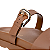 Carrano - Flat Papete Duo Fivela Couro Camel - Imagem 4