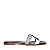 Carrano - Flat Icon Couro Cashmere Preto e Branco - Imagem 1