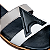 Carrano - Flat Icon Couro Cashmere Preto e Branco - Imagem 4