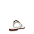Carrano - Flat Thong Chain Couro Branco - Imagem 3