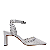 Carrano - Scarpin Slingback Fresh Studs Couro Verniz Branco - Imagem 1
