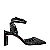 Carrano - Scarpin Slingback Fresh Studs Couro Verniz Preto - Imagem 1
