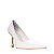 Carrano - Scarpin Salto Drop Alto Couro Branco - Imagem 2