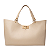 Carrano - Bolsa Shopping Adele Grande Couro Off White Lait - Imagem 1